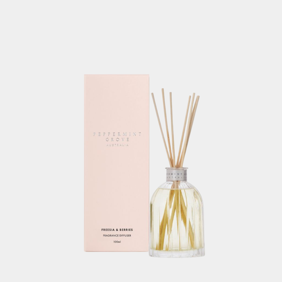 Freesia & Berries Diffuser - 100ml - Peppermint Grove - Image 1
