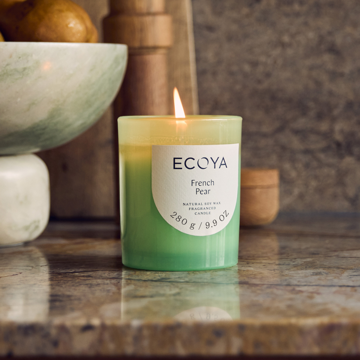 French Pear Metro Candle - Ecoya - Image 2