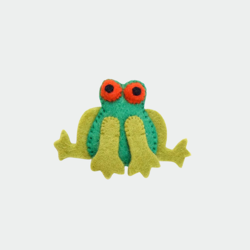 Frog Finger Puppet - Tara Treasures - Image 1