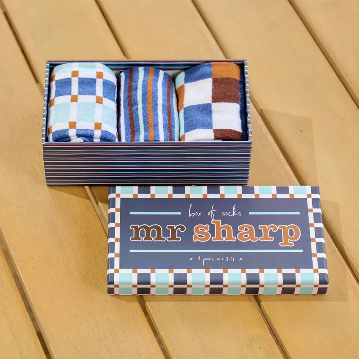 Funky Feet Socks - Mr Sharp 3 pack - Annabel Trends - Image 1