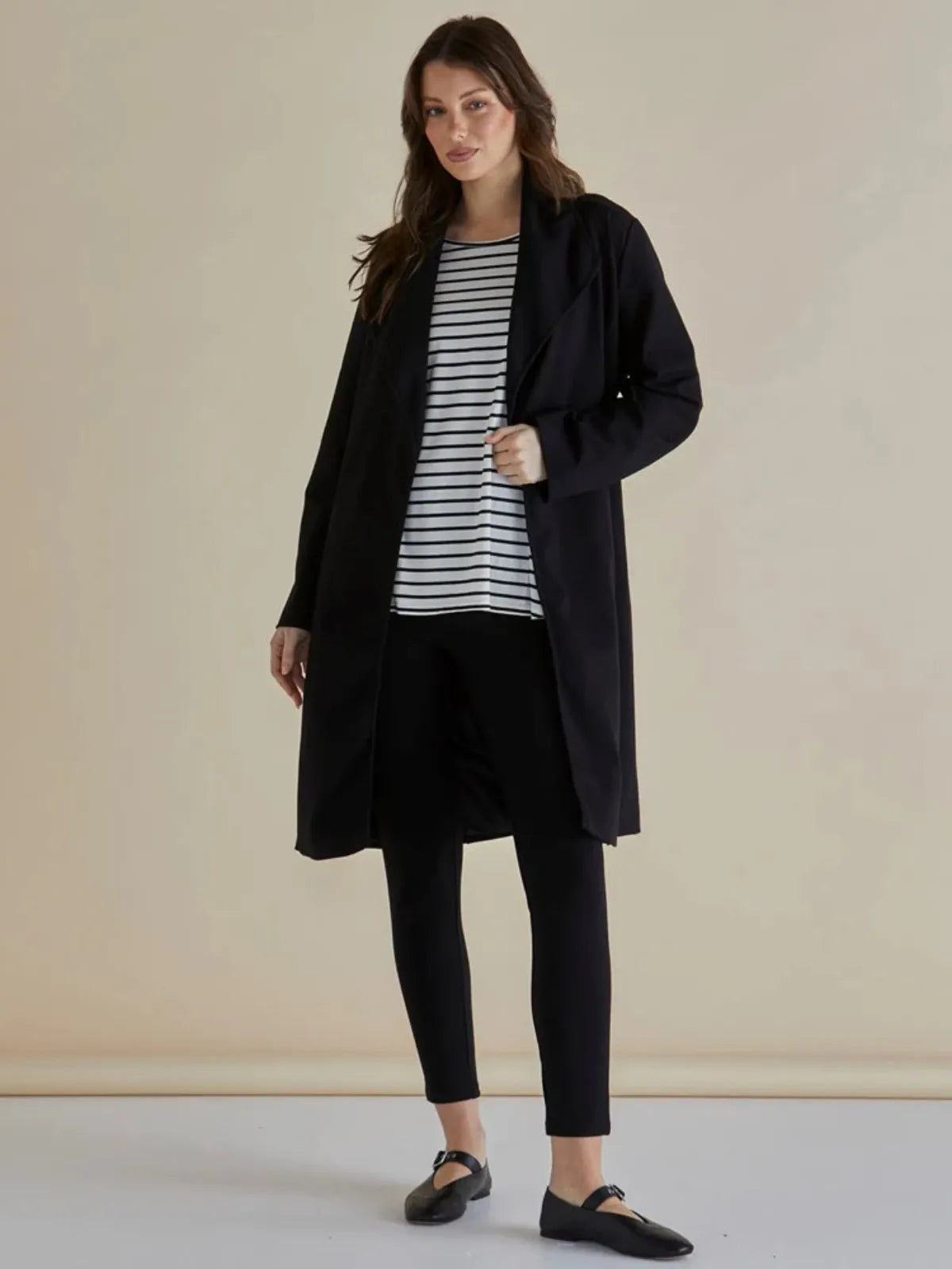 Gabriel Coat - Black - Betty Basics - Image 1
