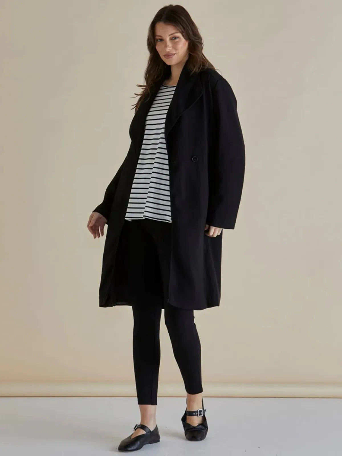 Gabriel Coat - Black - Betty Basics - Image 4
