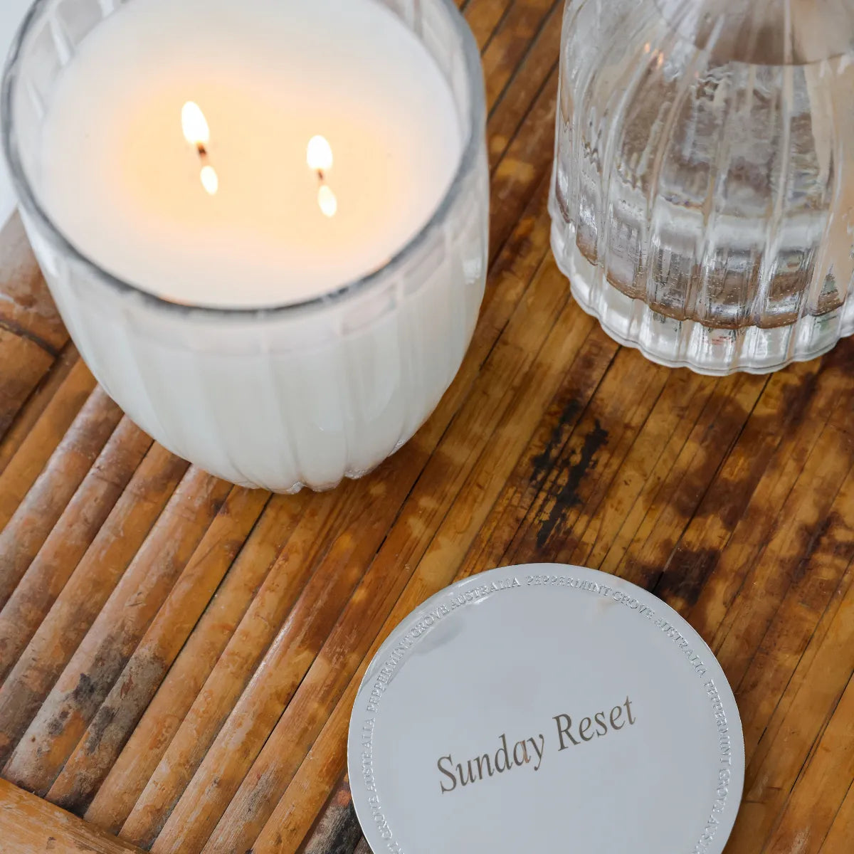 Gardenia Candle - 370g - Peppermint Grove - Image 2