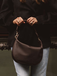 Georgina Shoulder Bag - Chocolate