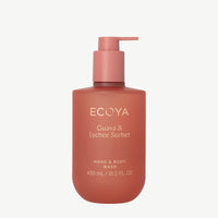 Ecoya Guava & Lychee Sorbet Bathroom Edit