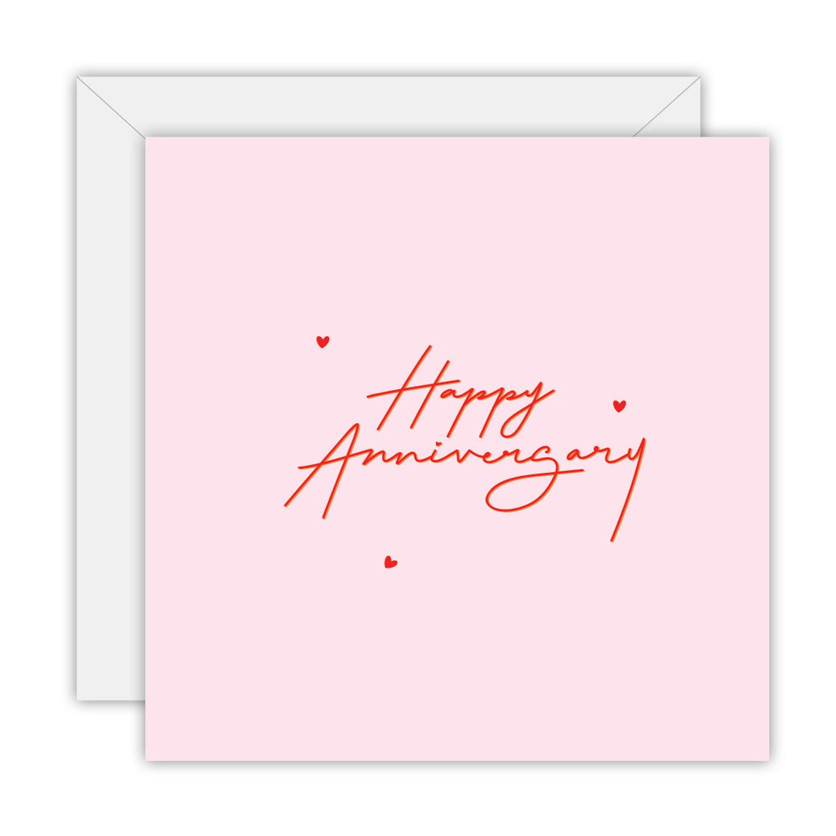 Hand Lettered - Happy Anniversary