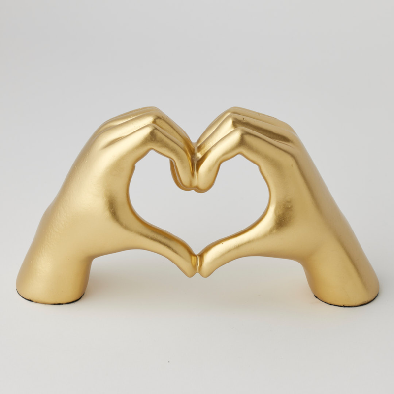 Hand On Heart Sculpture - Pilbeam Living - Image 1