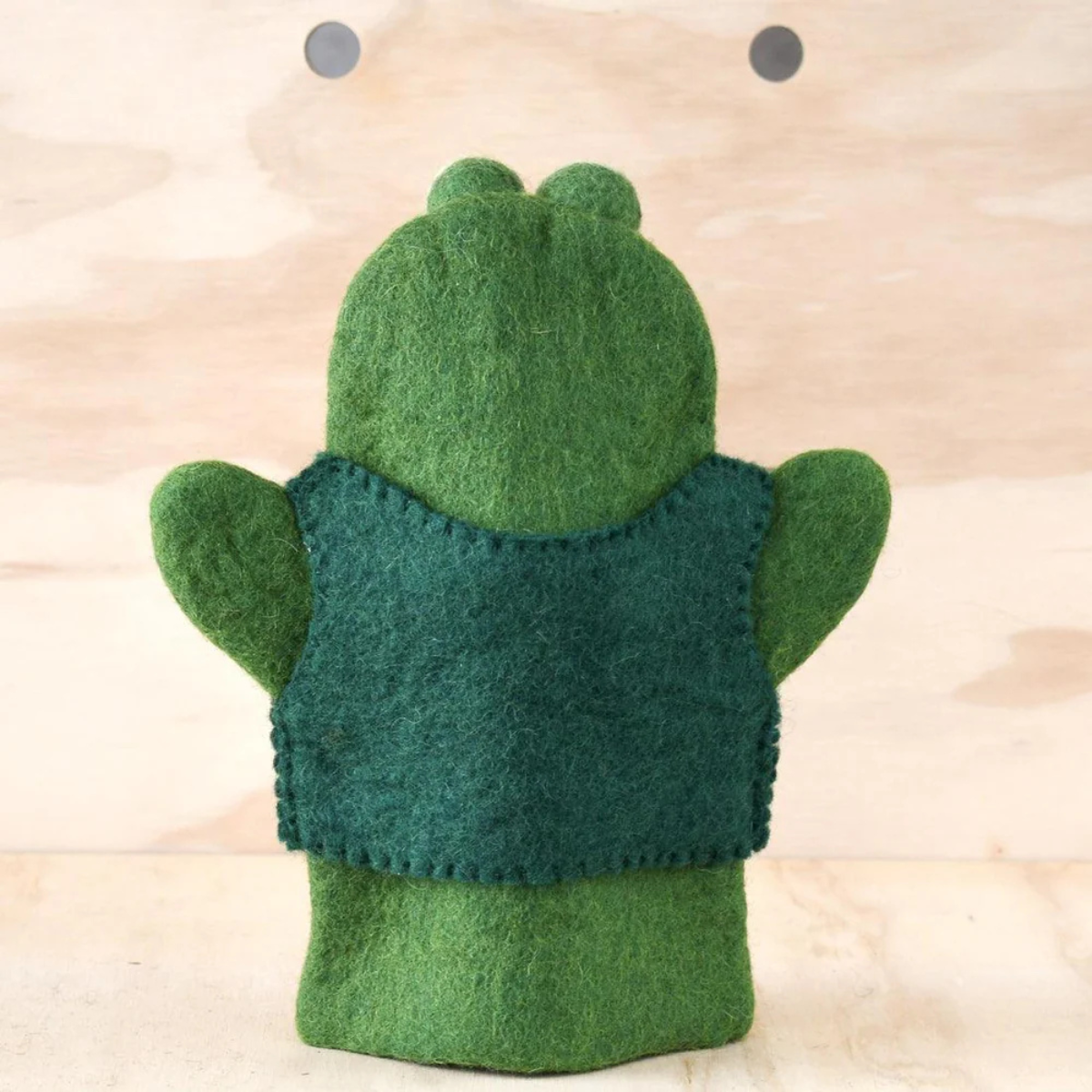 Hand Puppet - Frog - Tara Treasures - Image 2