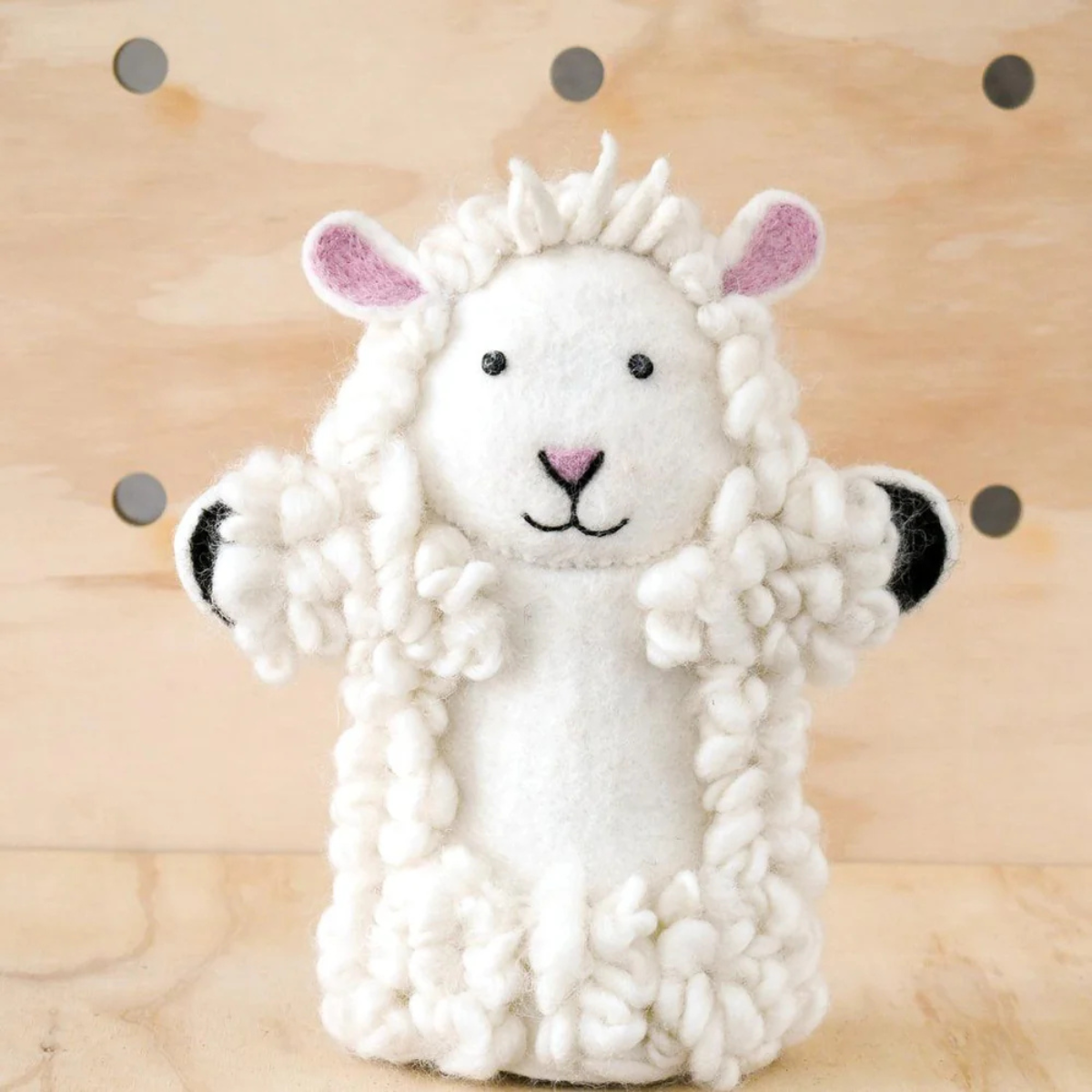 Hand Puppet - Sheep - Tara Treasures - Image 1