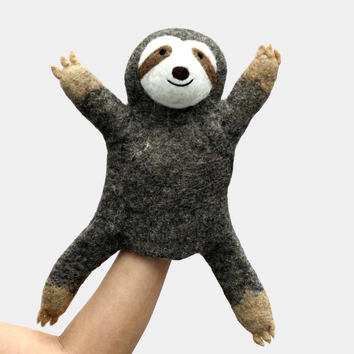 Hand Puppet - Sloth - Tara Treasures - Image 4