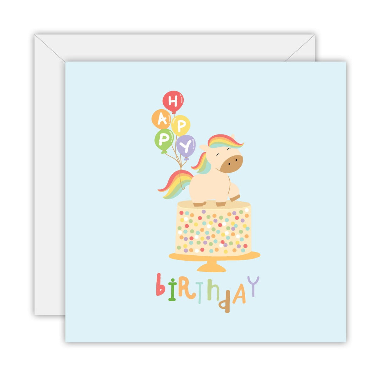 Happy Birthday - Horse