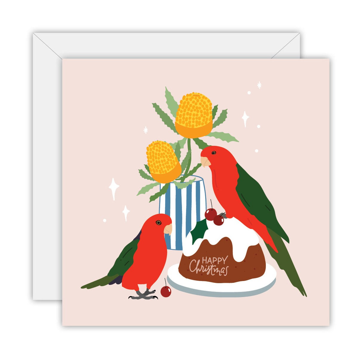Happy Christmas - King Parrot