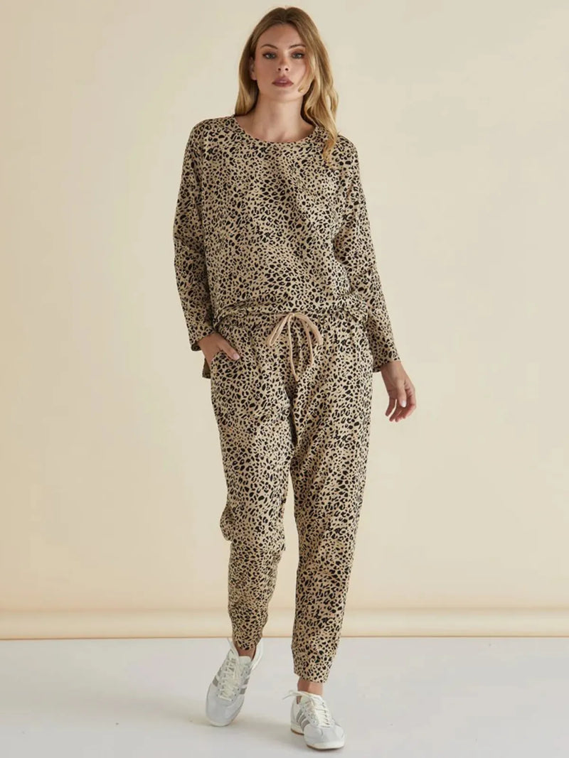 Heidi Pant - Leopard - Betty Basics - Image 1