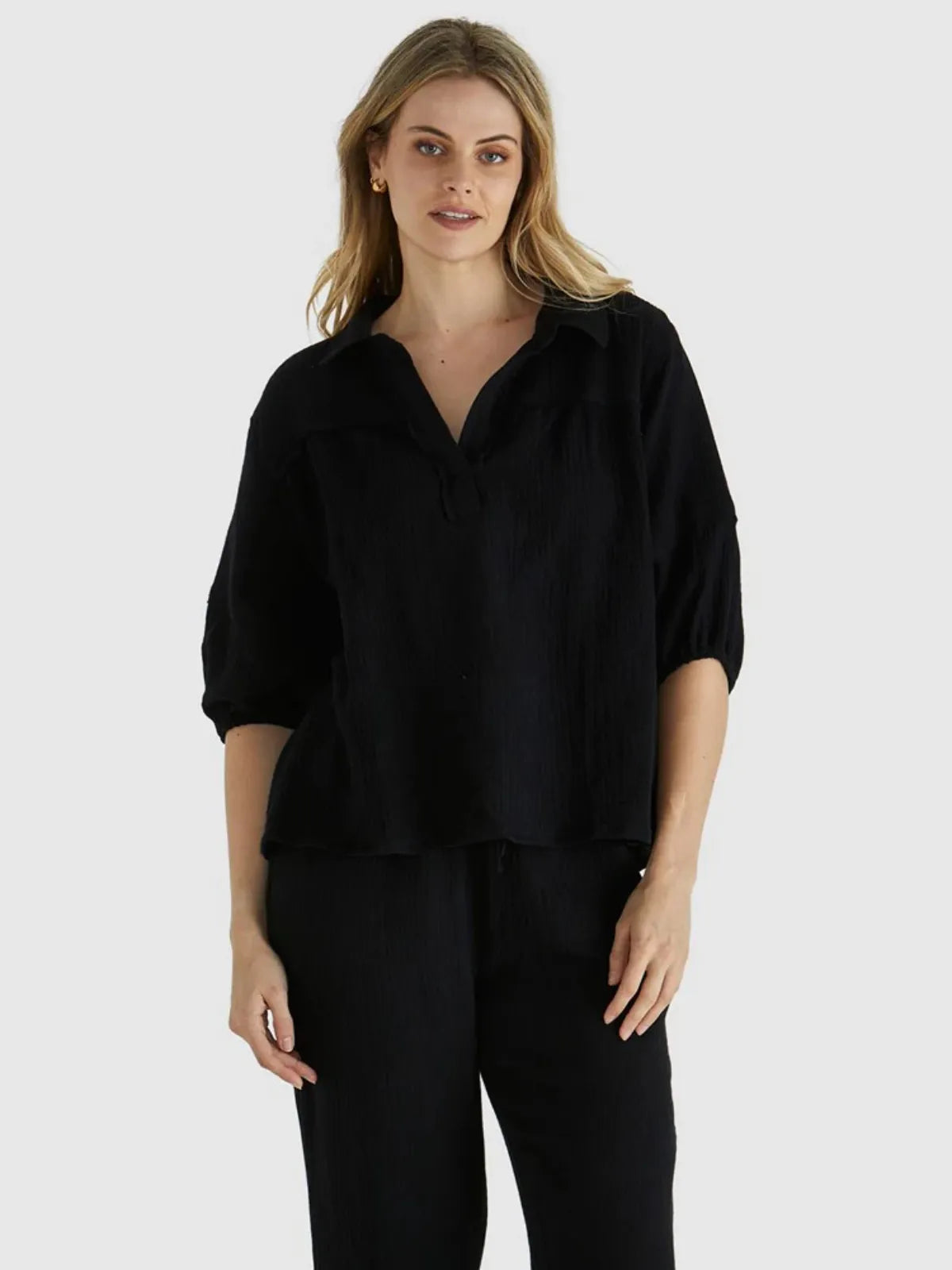 Henny Shirt - Black - Sass - Image 1