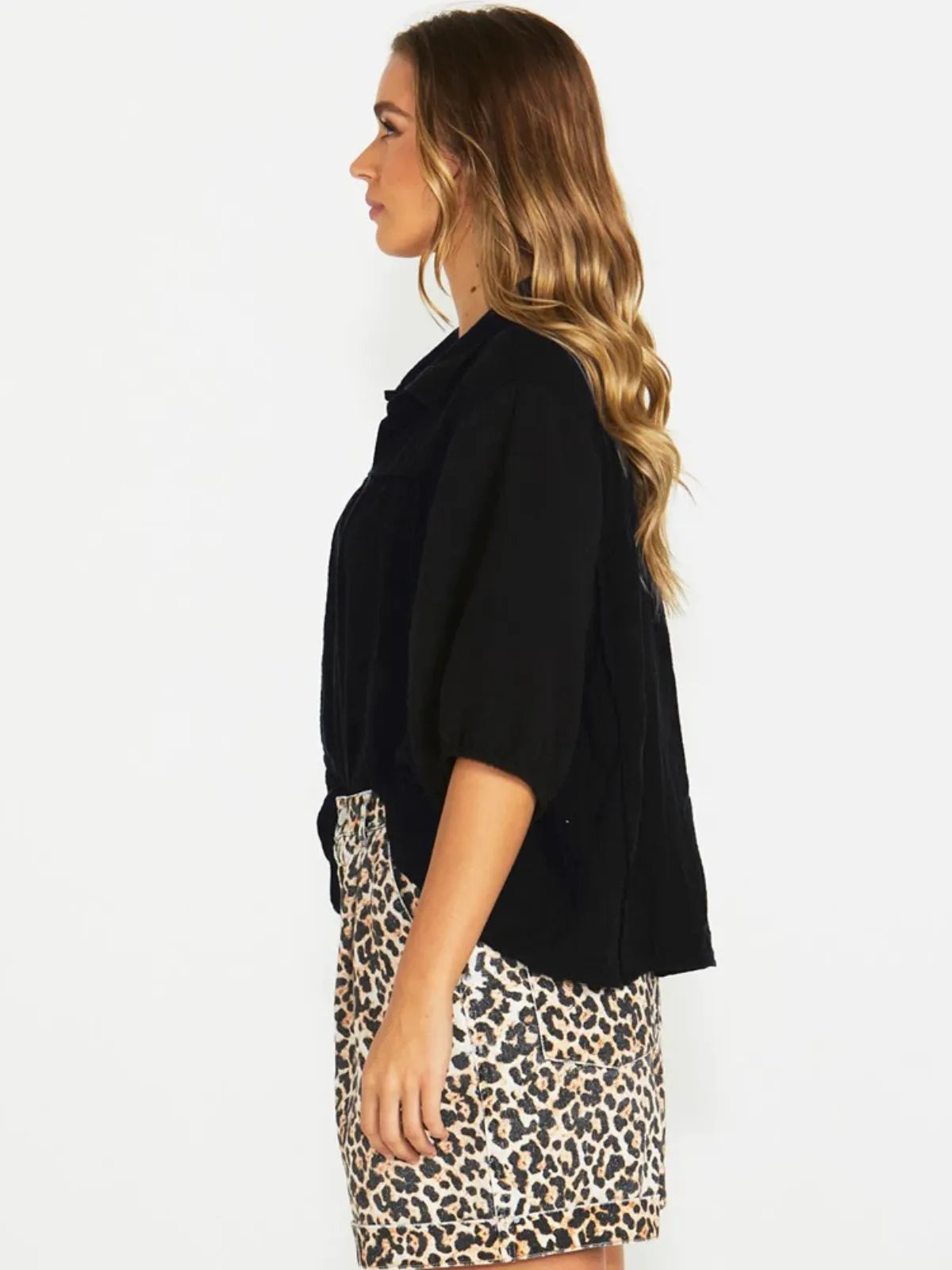 Henny Shirt - Black - Sass - Image 3