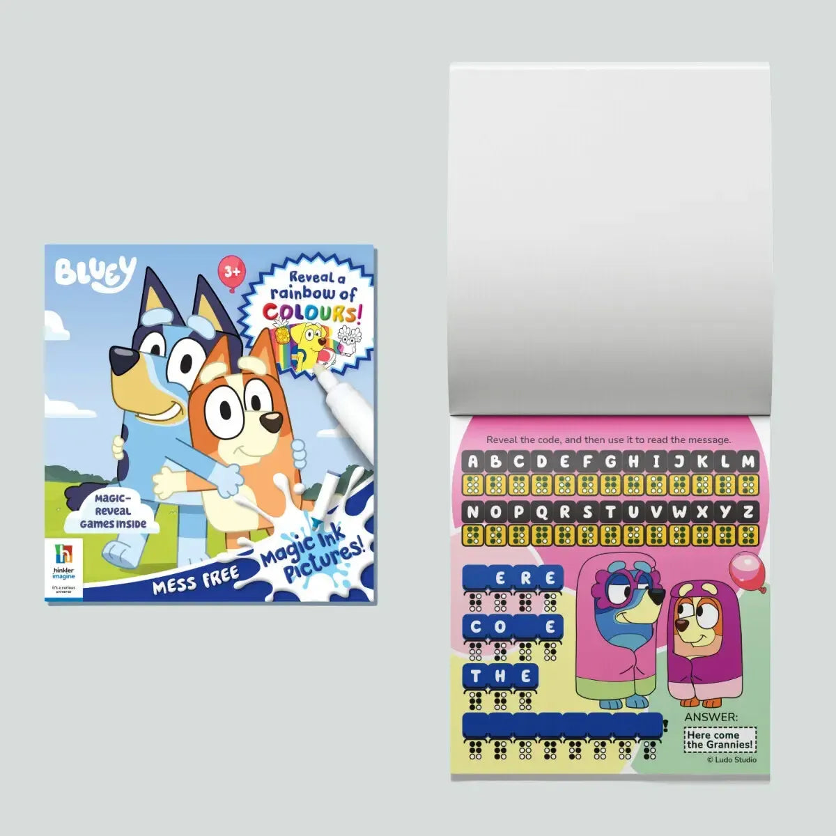 Inkredibles Activity Kit Bluey - Hinkler - Image 2
