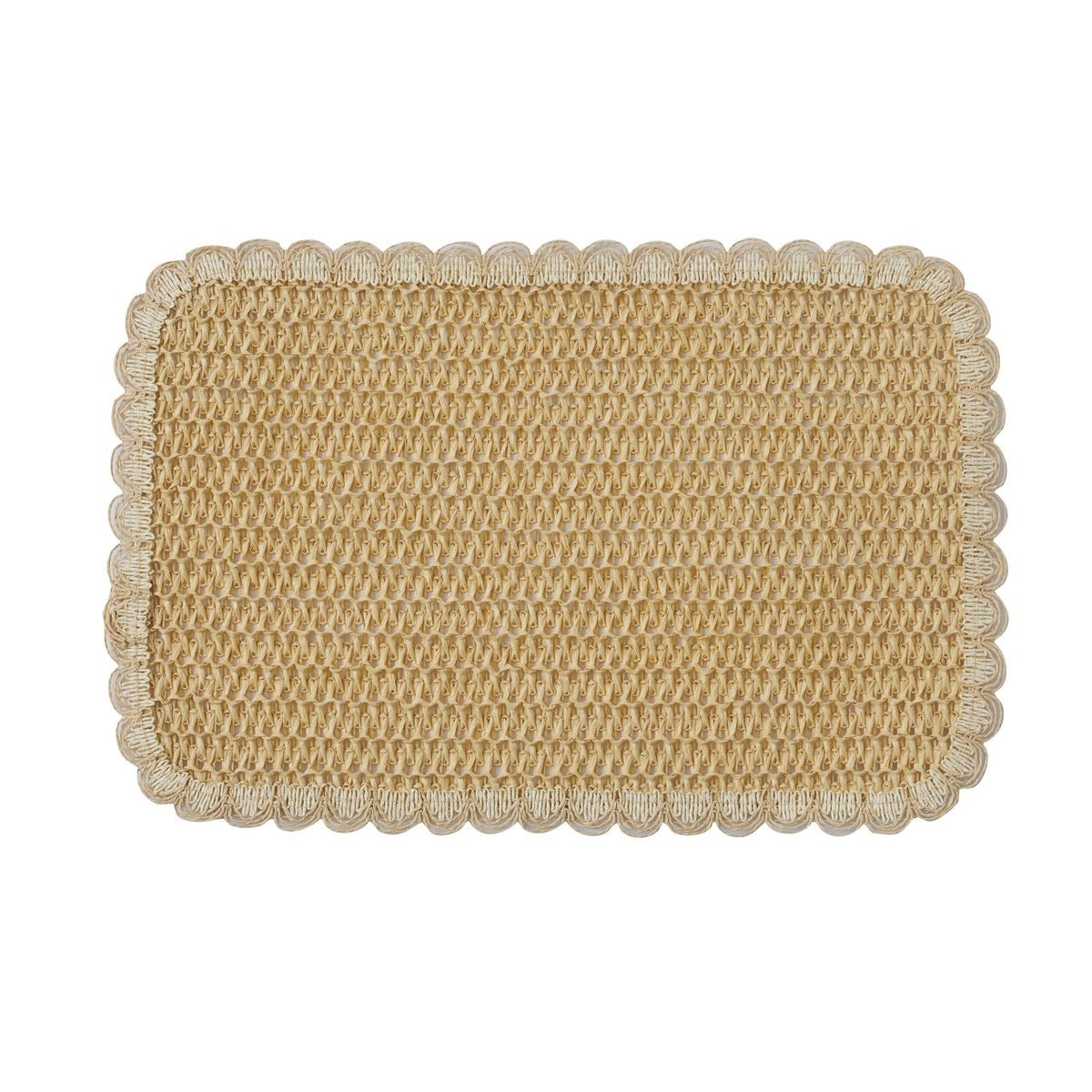 Ita Crochet Placemat | Natural/Ivory
