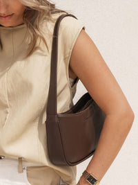 Ivy Shoulder Bag - Chocolate