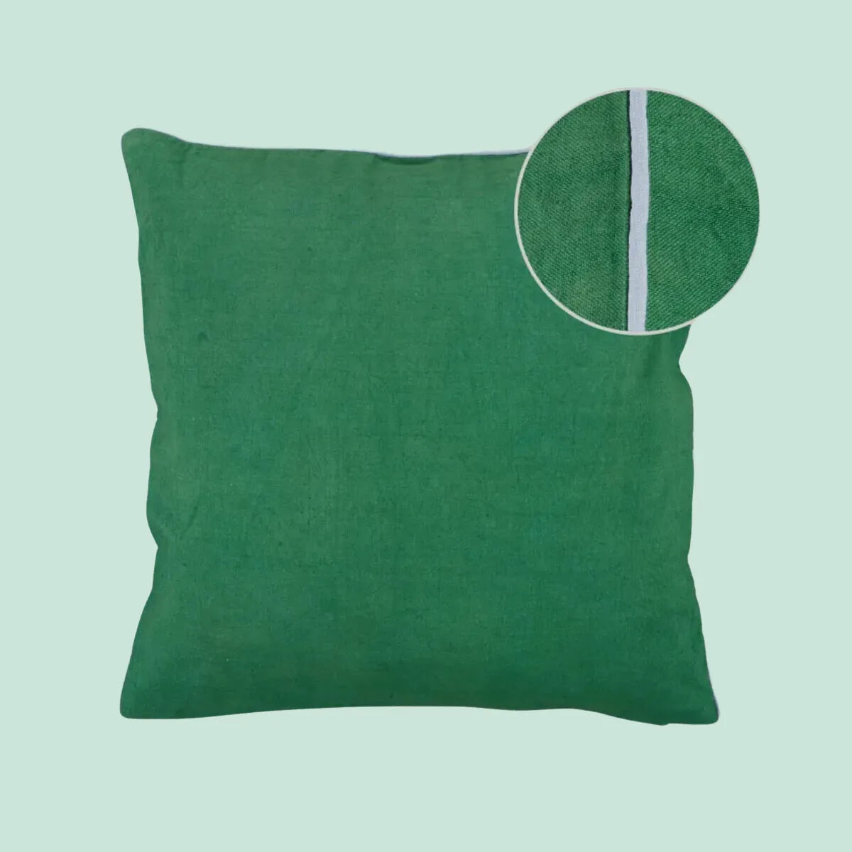 Jane Cushion | 50x50cm Emerald - Coast To Coast - Image 1