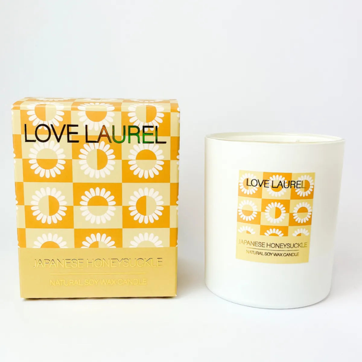 Japanese Honeysuckle Candle - Large - Love Laurel - Image 2