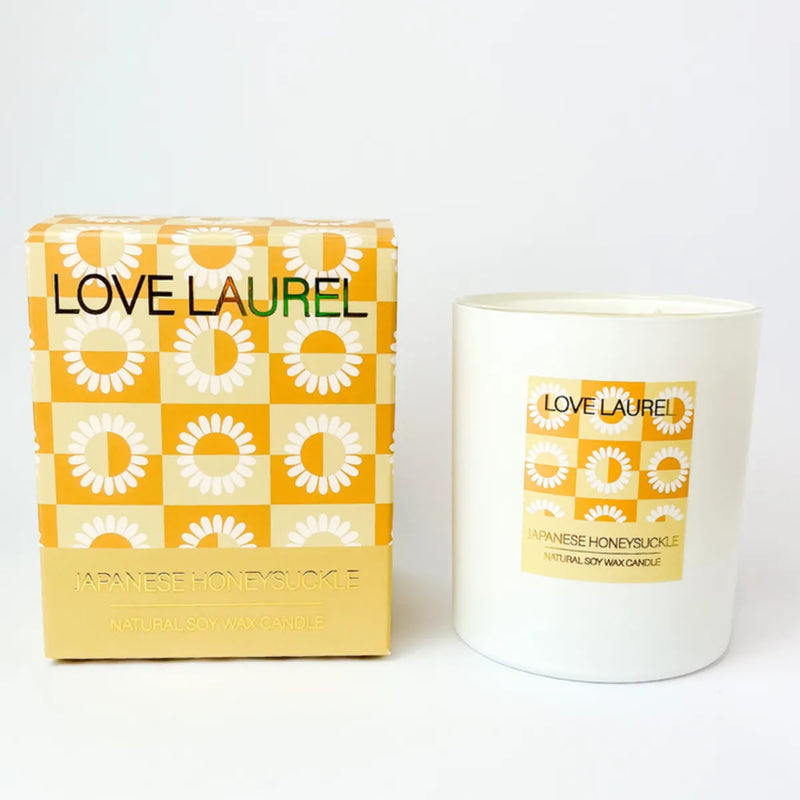 Japanese Honeysuckle Candle - Small - Love Laurel - Image 1