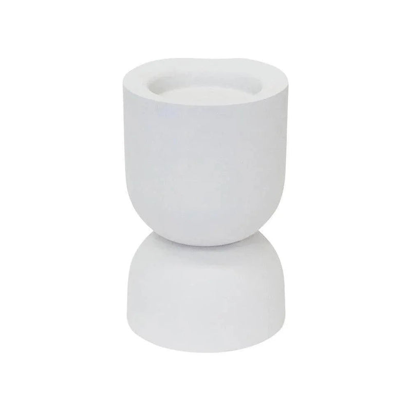 J.ElliotAmira White Large Candle Holder