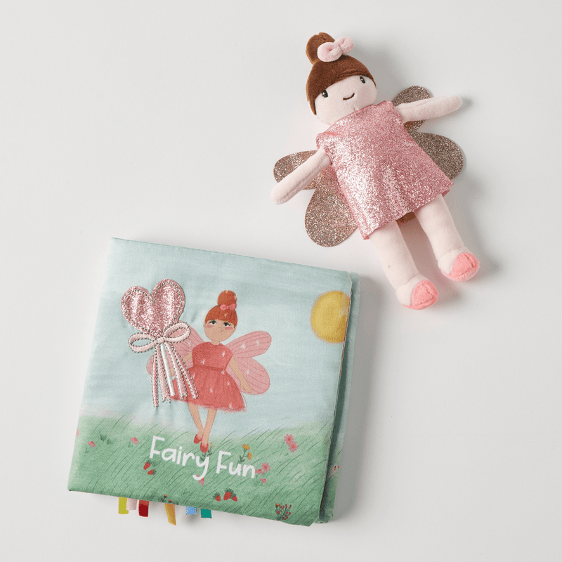 Jiggle & GiggleActivity Fabric Book & Toy Set - Fairy Fun