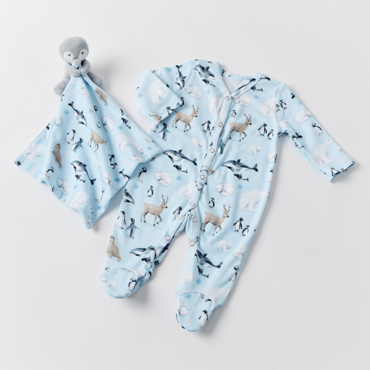 Jiggle & GiggleAurora Romper and Comforter