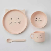 Jiggle & GiggleBamboo Dinner Set - 4pcs