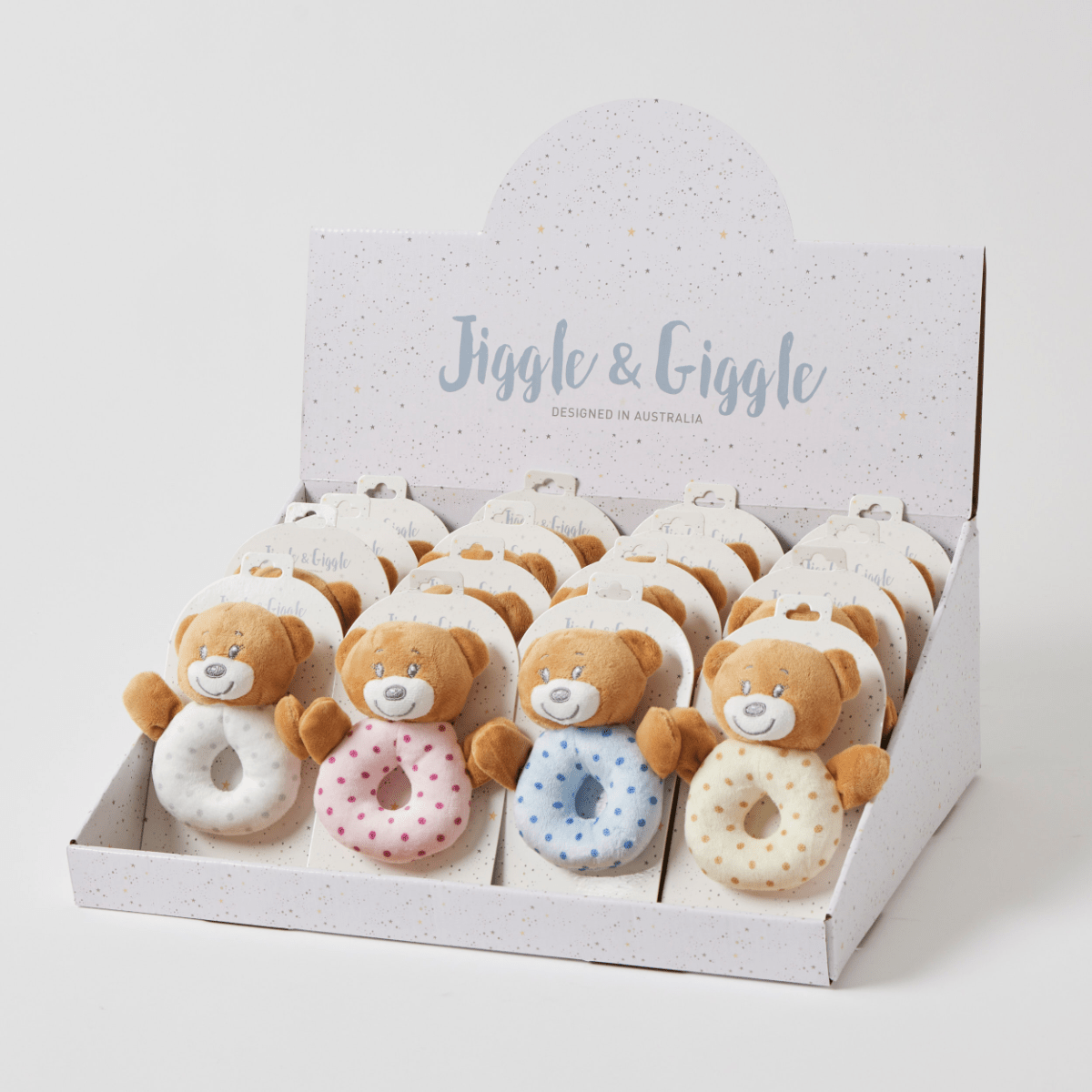 Jiggle & GiggleBashful Bears Rattle