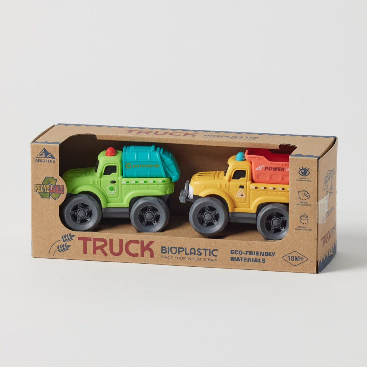 Bioplastic Utility Truck Set