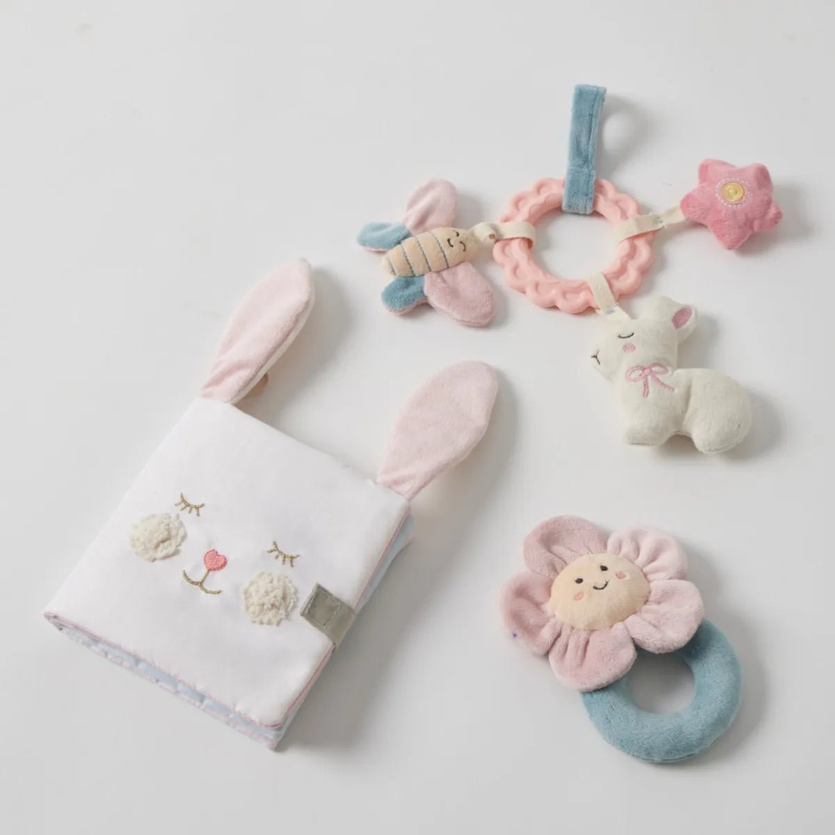 Jiggle & GigglePlush Flower Rattle