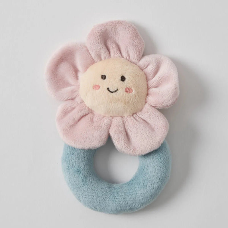 Jiggle & GigglePlush Flower Rattle