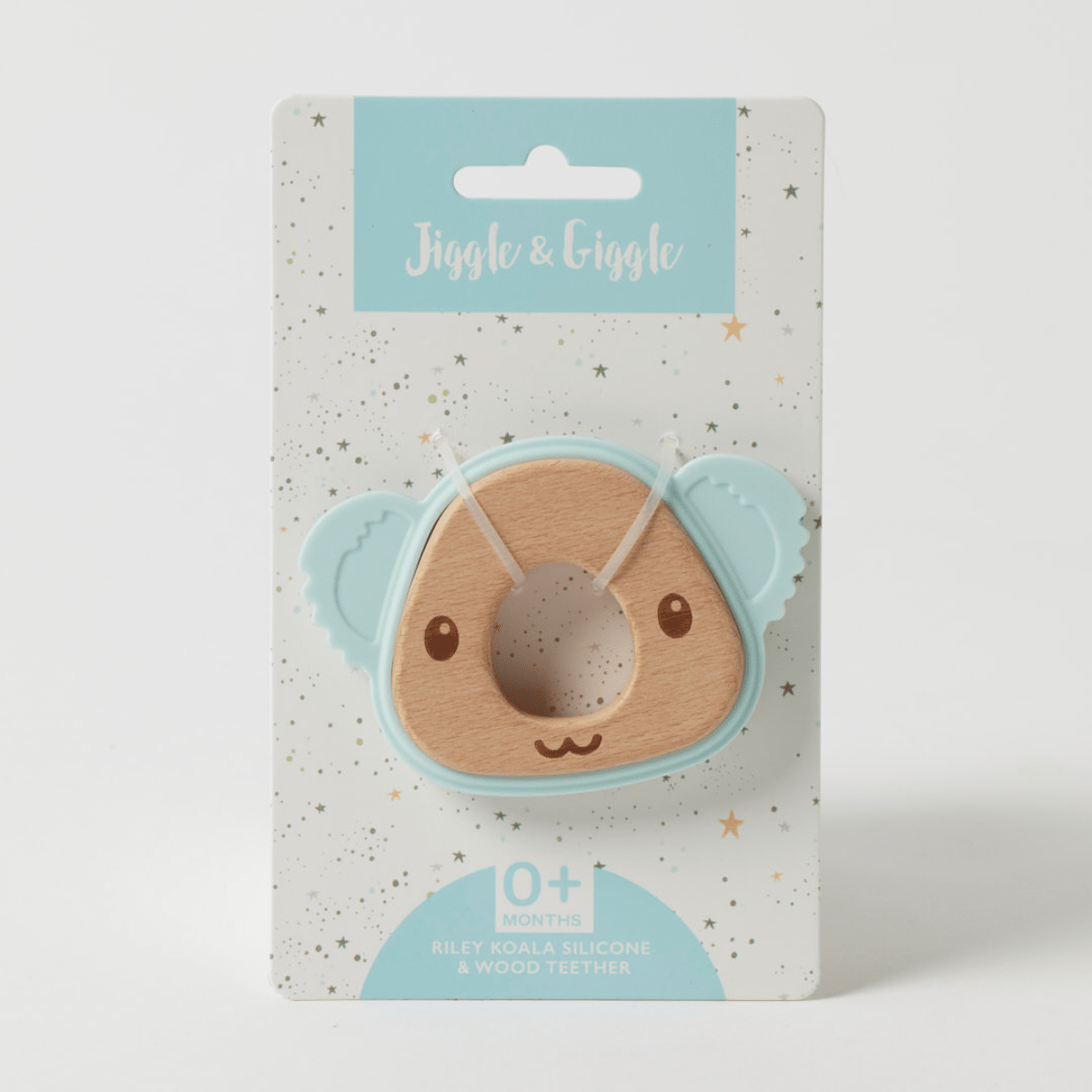 Jiggle & GiggleRiley Koala Silicone Teether - Blue