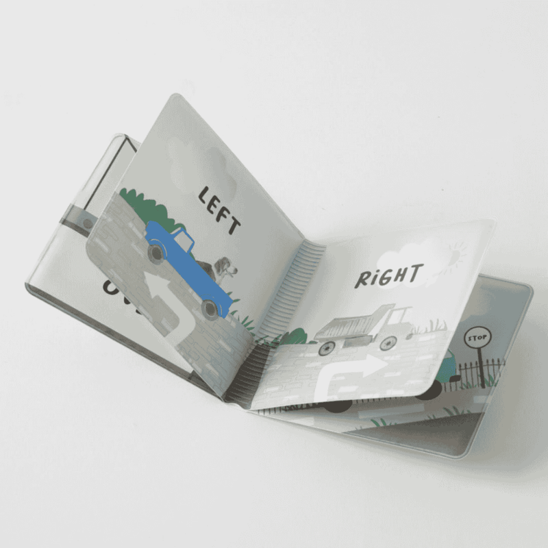 Jiggle & GiggleTrucking Along Bath Book