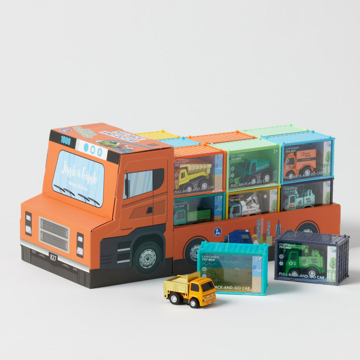Veloce Vehicles Pullback Toy Trucks