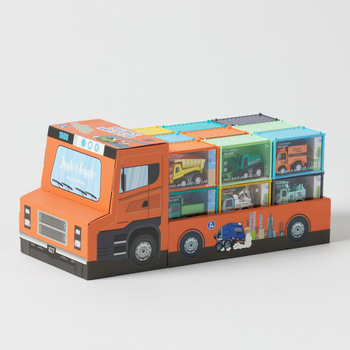 Veloce Vehicles Pullback Toy Trucks
