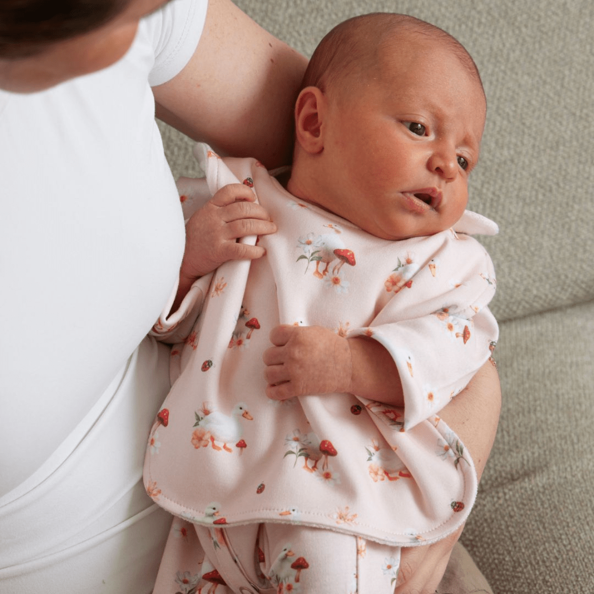 Jiggle & GiggleWaddling Around Jersey Bib Set of 2