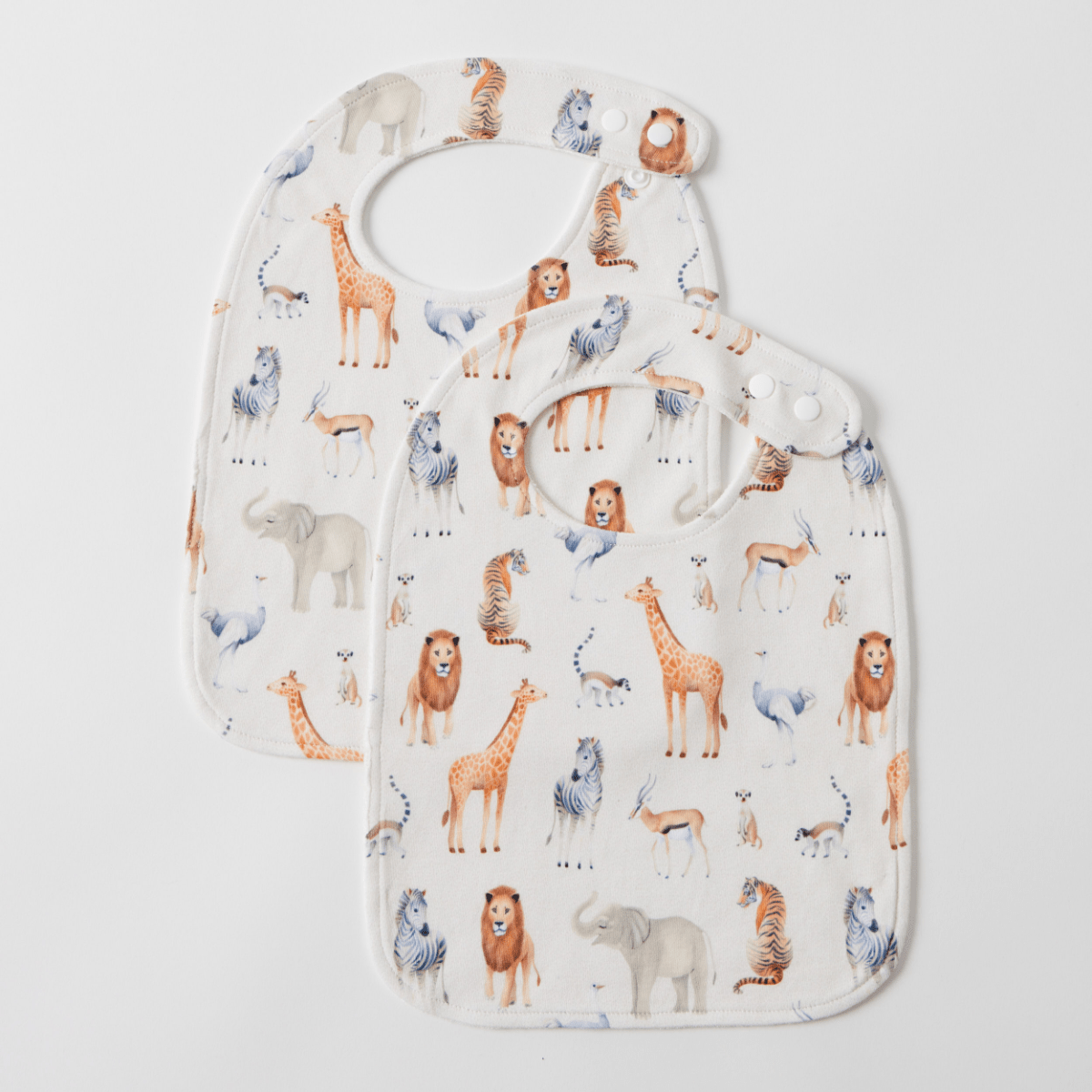 Jiggle & GiggleZambezi Jersey Bib Set of 2