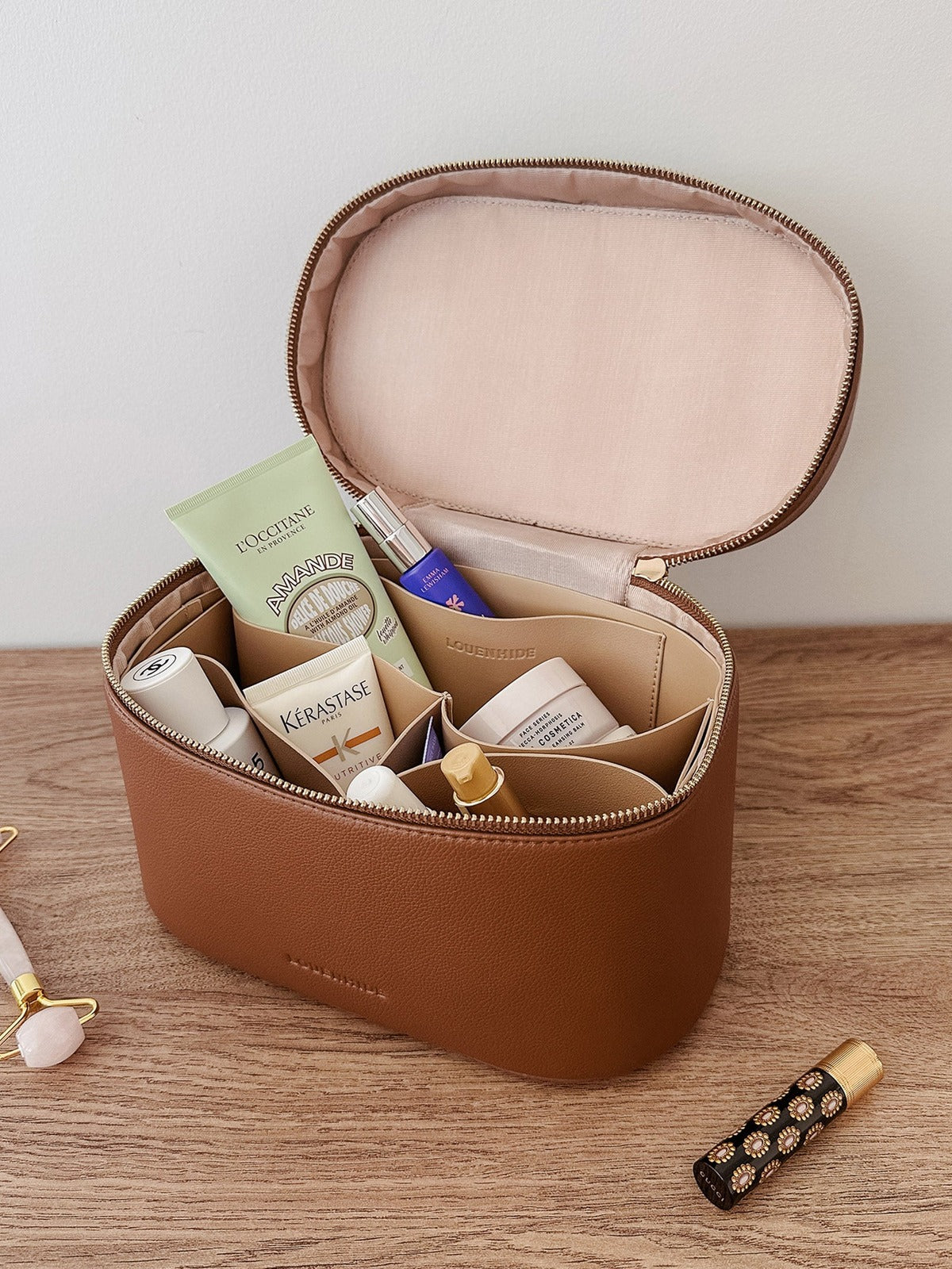 Juliette Vanity Case - Tan