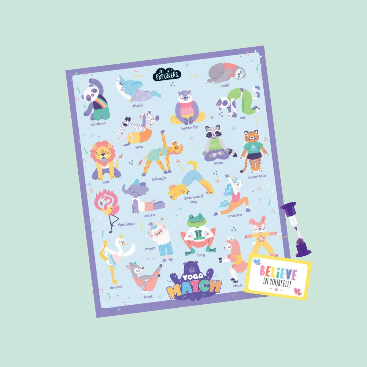 Junior Explorers: Yoga Match - Hinkler - Image 2