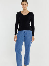 Kalani Straight Leg Jean - Classic Blue
