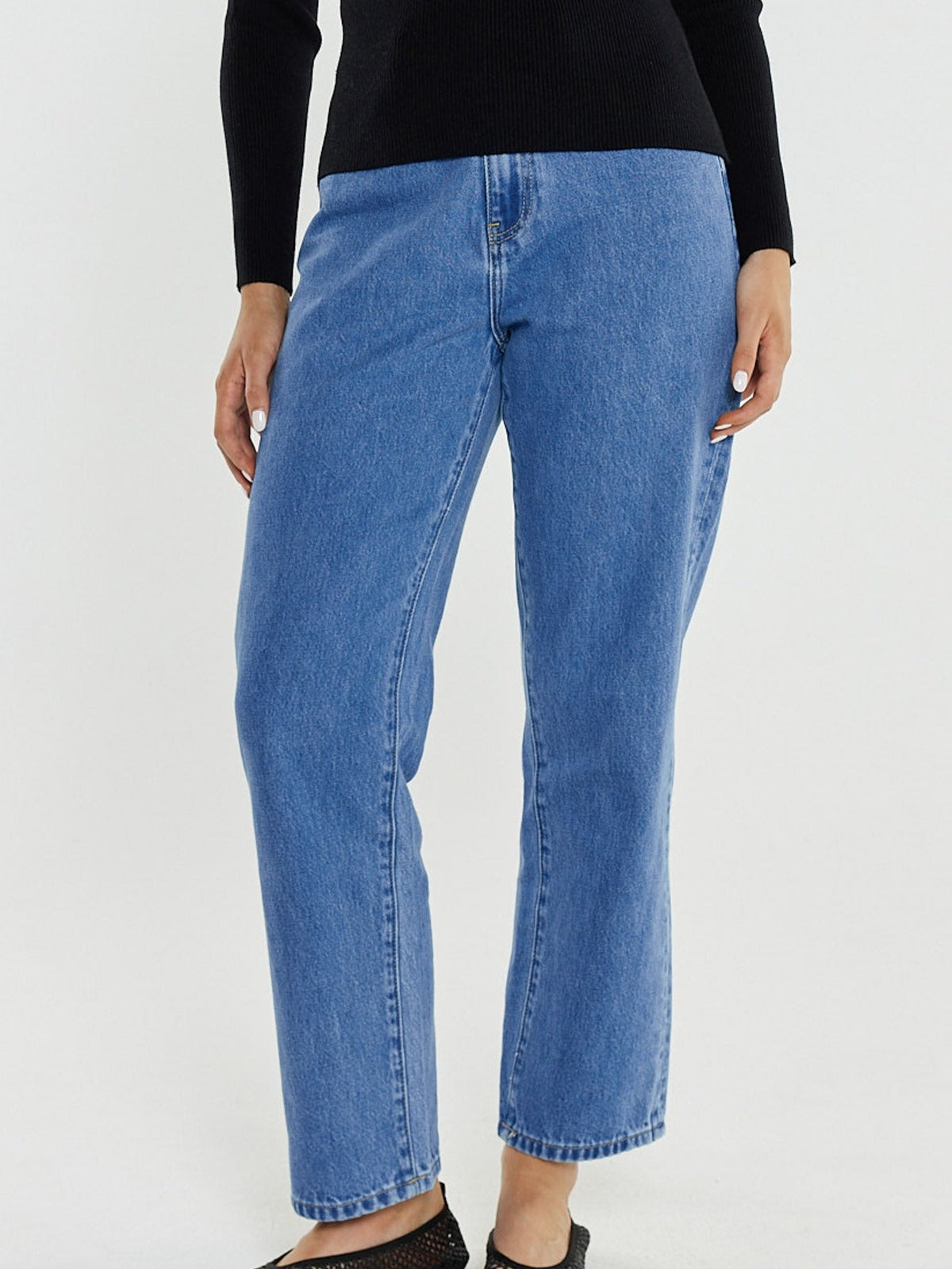Kalani Straight Leg Jean - Classic Blue