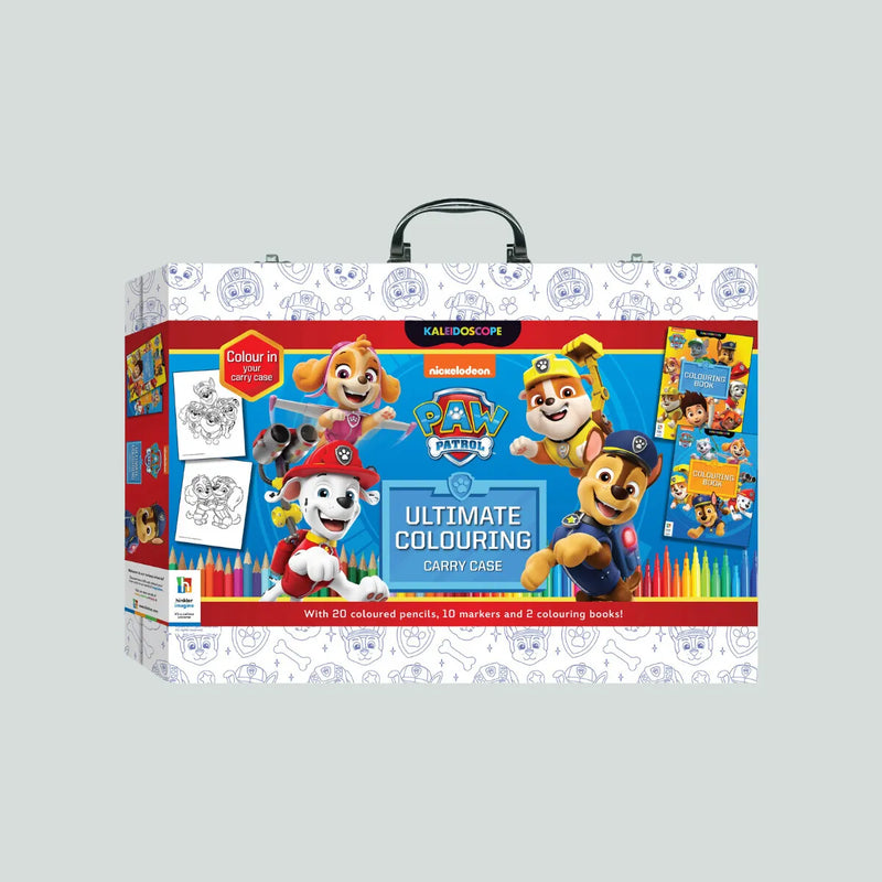 Kaleidoscope Paw Patrol Ultimate Colouring Carry Case Large - Hinkler - Image 1