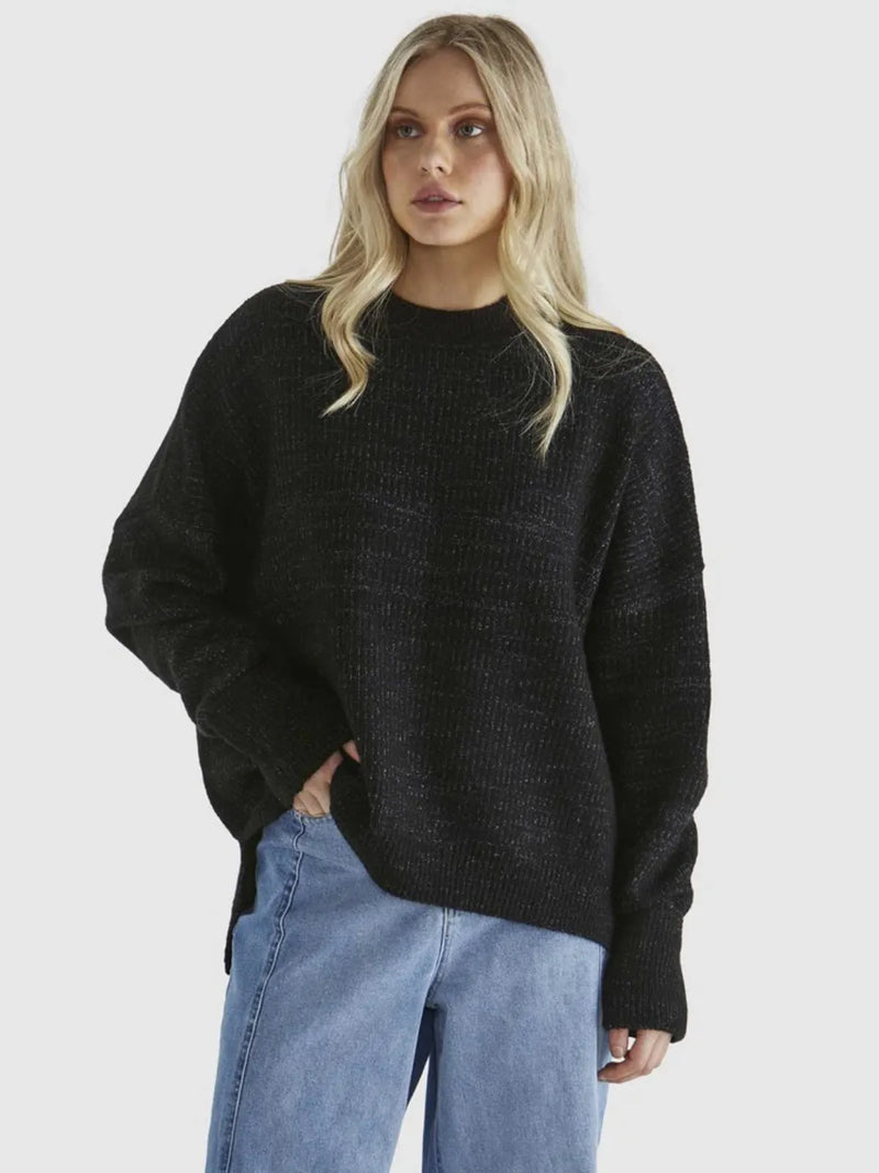 Kirsha Knit - Black - Sass - Image 1