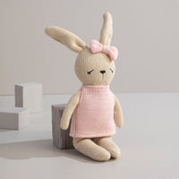 Knitted Animal Toy - Bella the Bunny