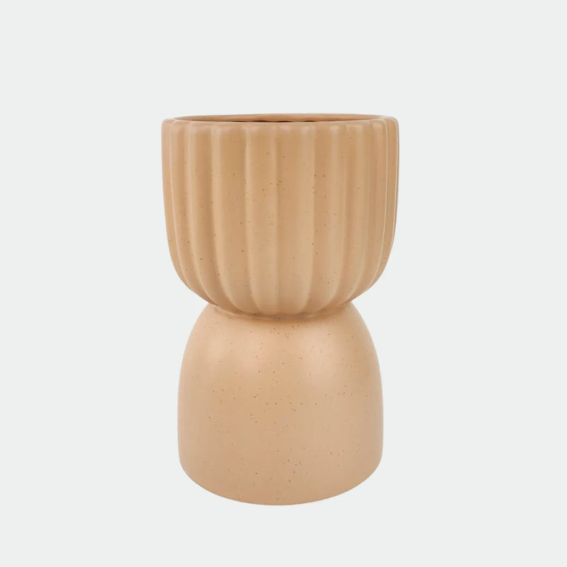 Leilani Planter - Beige Large - Urban Products - Image 1
