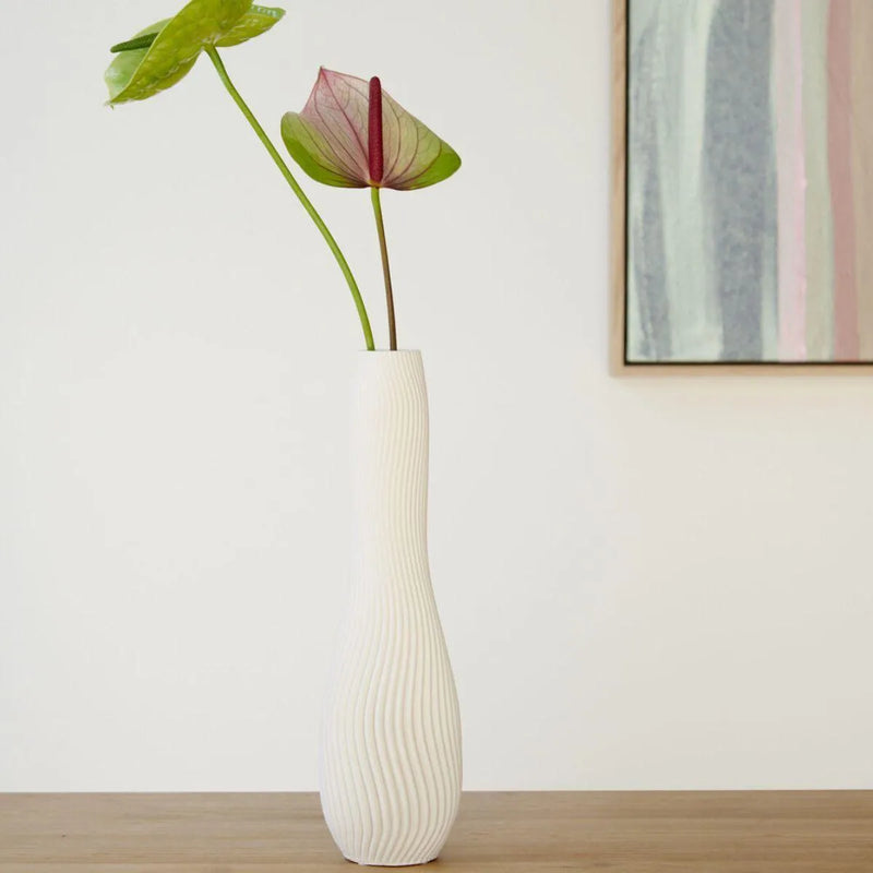 Lila White Vase 32cm - One Six Eight London - Image 1