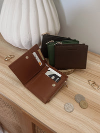 Lily Wallet - Cognac
