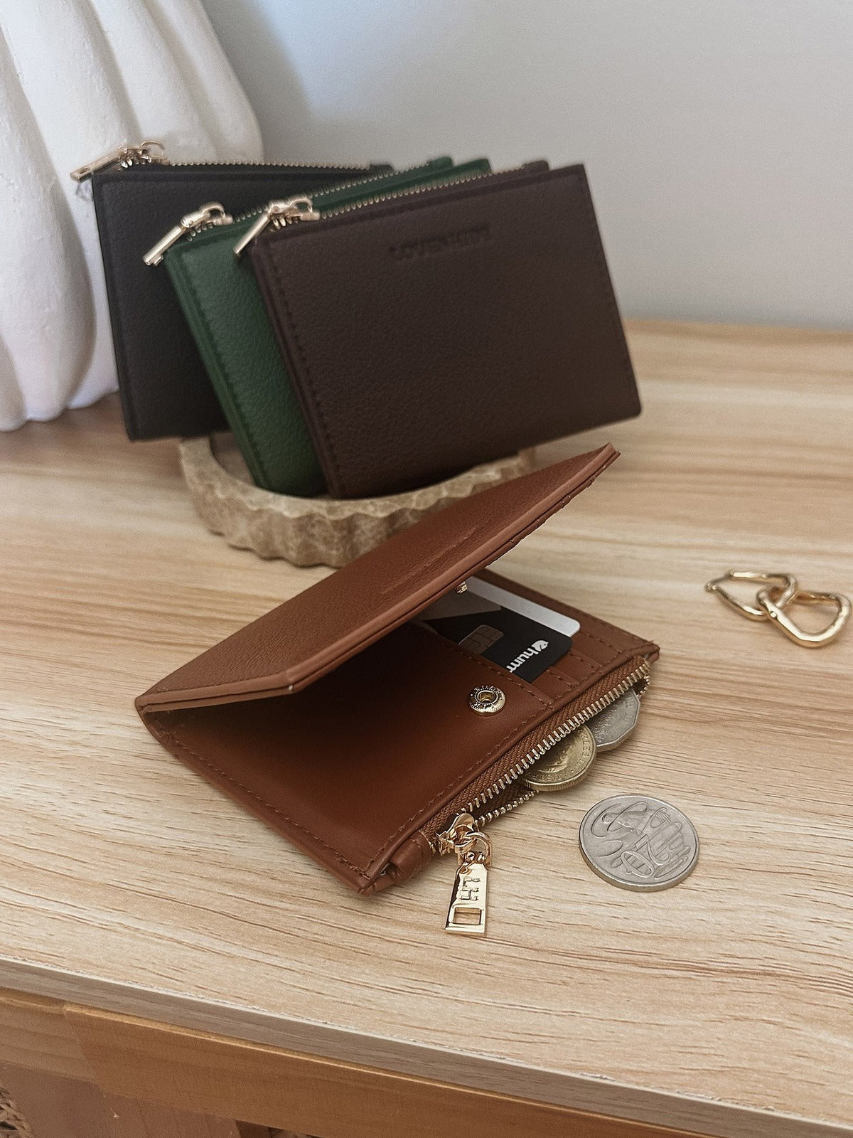 Lily Wallet - Cognac